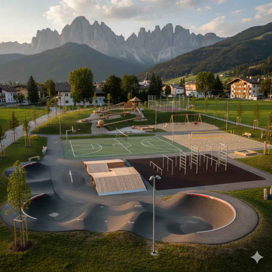 Ampliamento del "Parco di Valdaora"